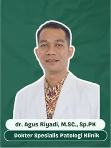 dr. Agus Riyadi, M.SC., Sp.PK